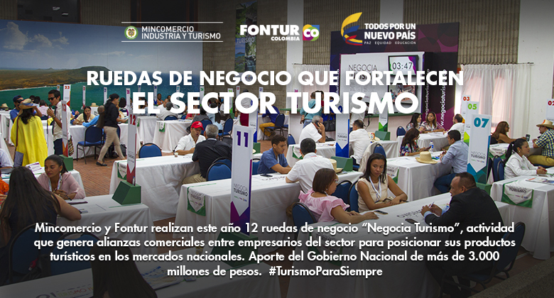 Ruedas de negocios que fortalecen el sector turismo