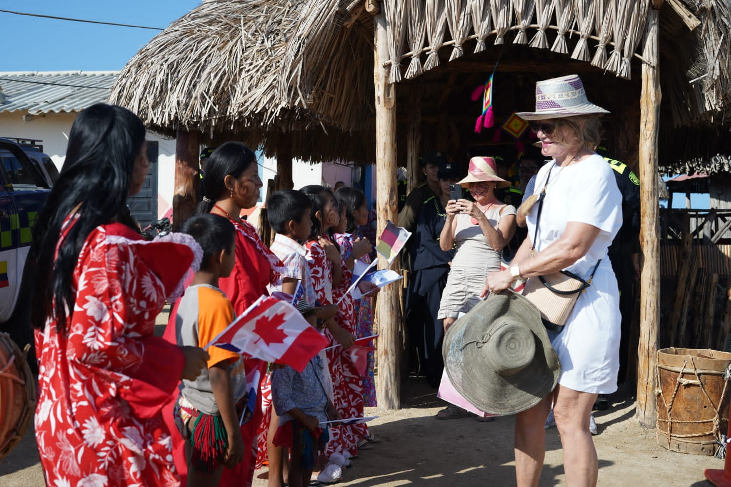 Primer crucero que llega a la alta Guajira. 