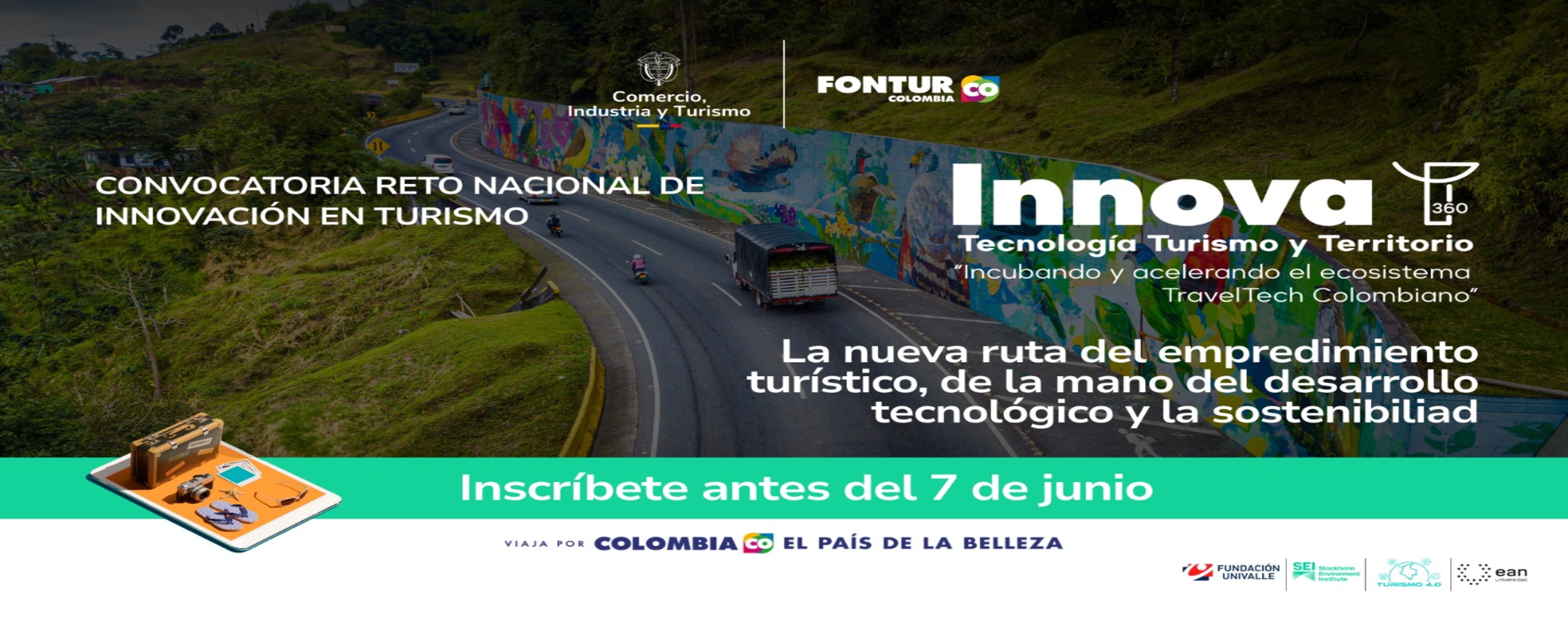 Convocatoria reto nacional de innovación en turismo
