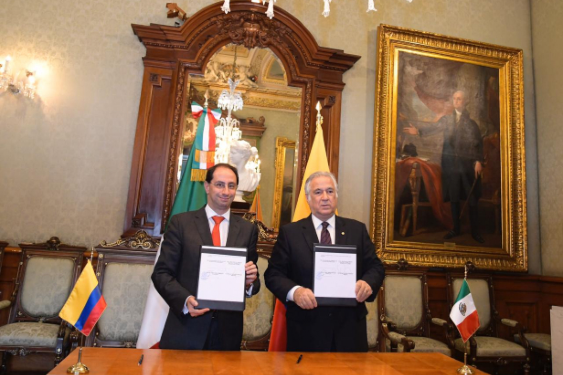 Colombia y México