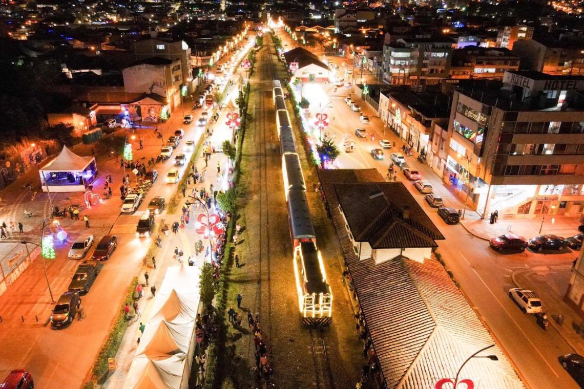 Esta Navidad, vuelve en Tren Turístico a recorrer los paisajes de Boyacá