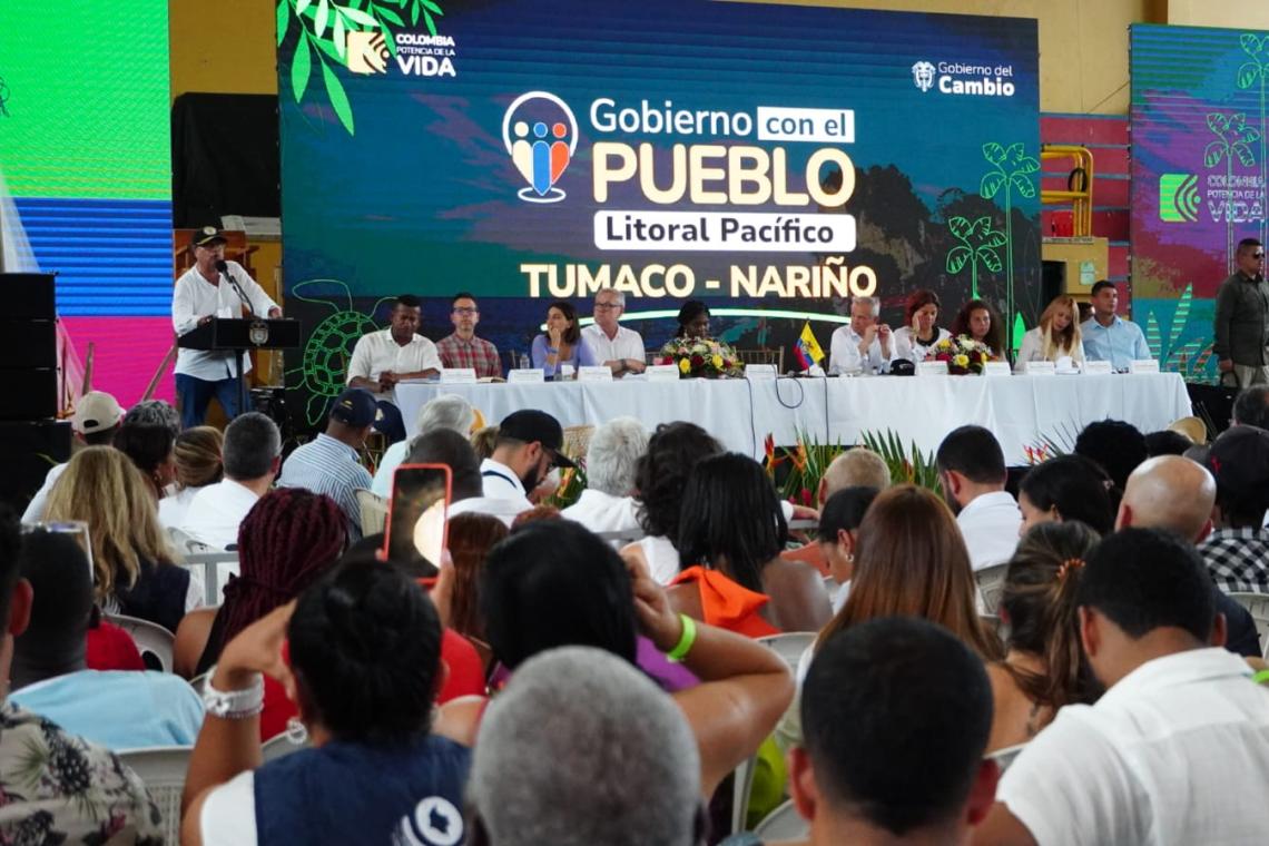 Presidente en Tumaco