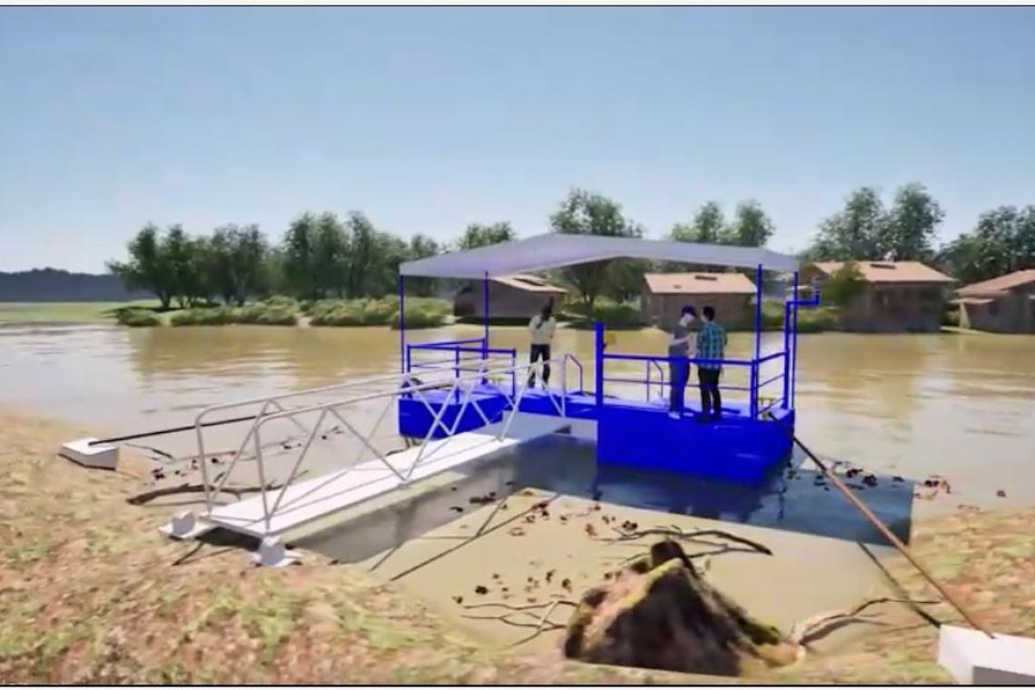 Render - Prototipo diseño embaracaderos