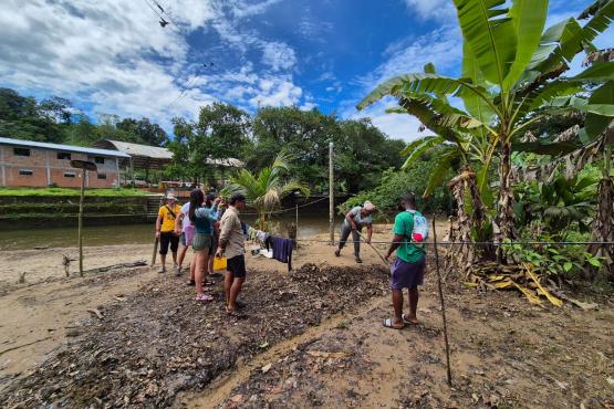 Viaje de familiarización en Medio Baudó-Chocó