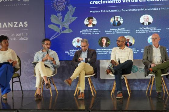 Panel Bioeconomía para potenciar el crecimiento verde en Colombia. 